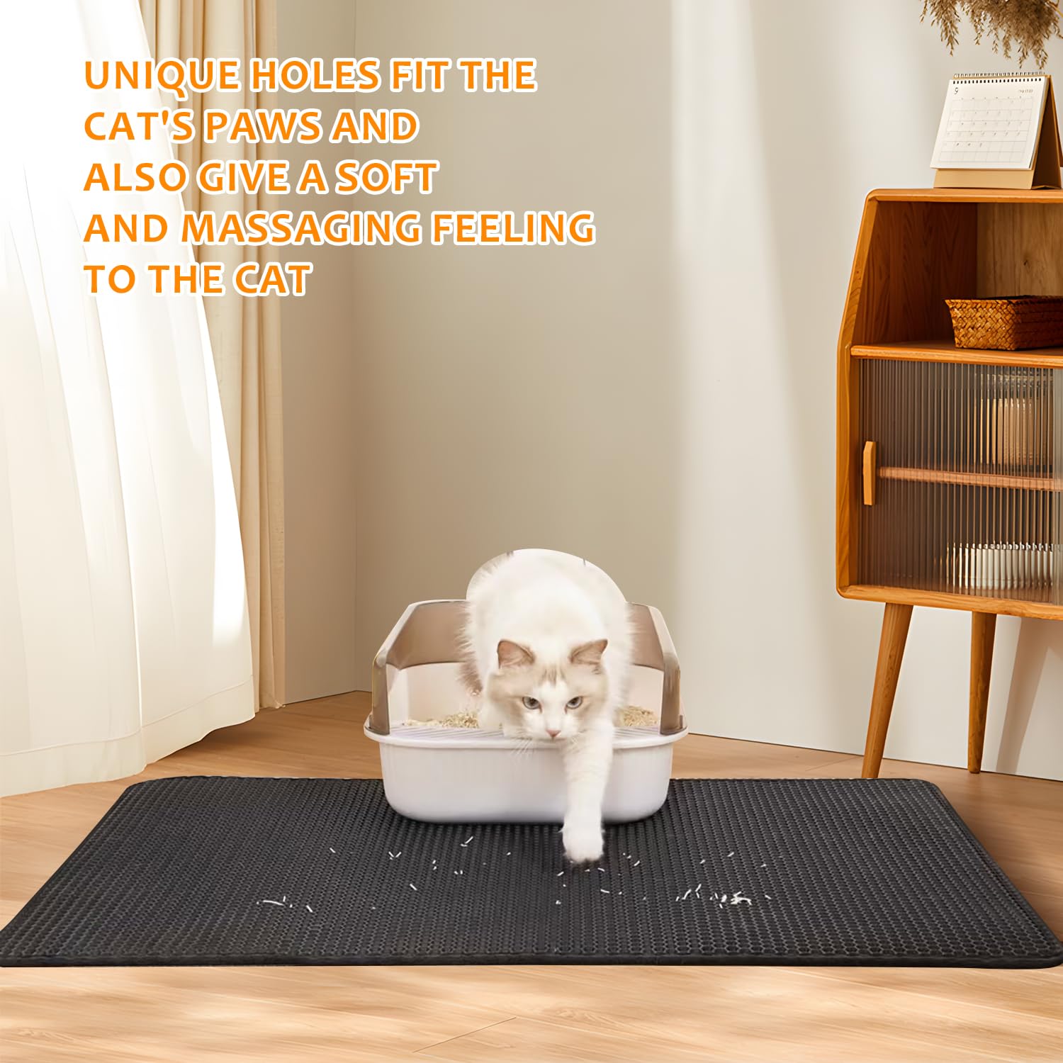 Tacto amigable de la alfombrilla GMEZZO, ideal para uso diario