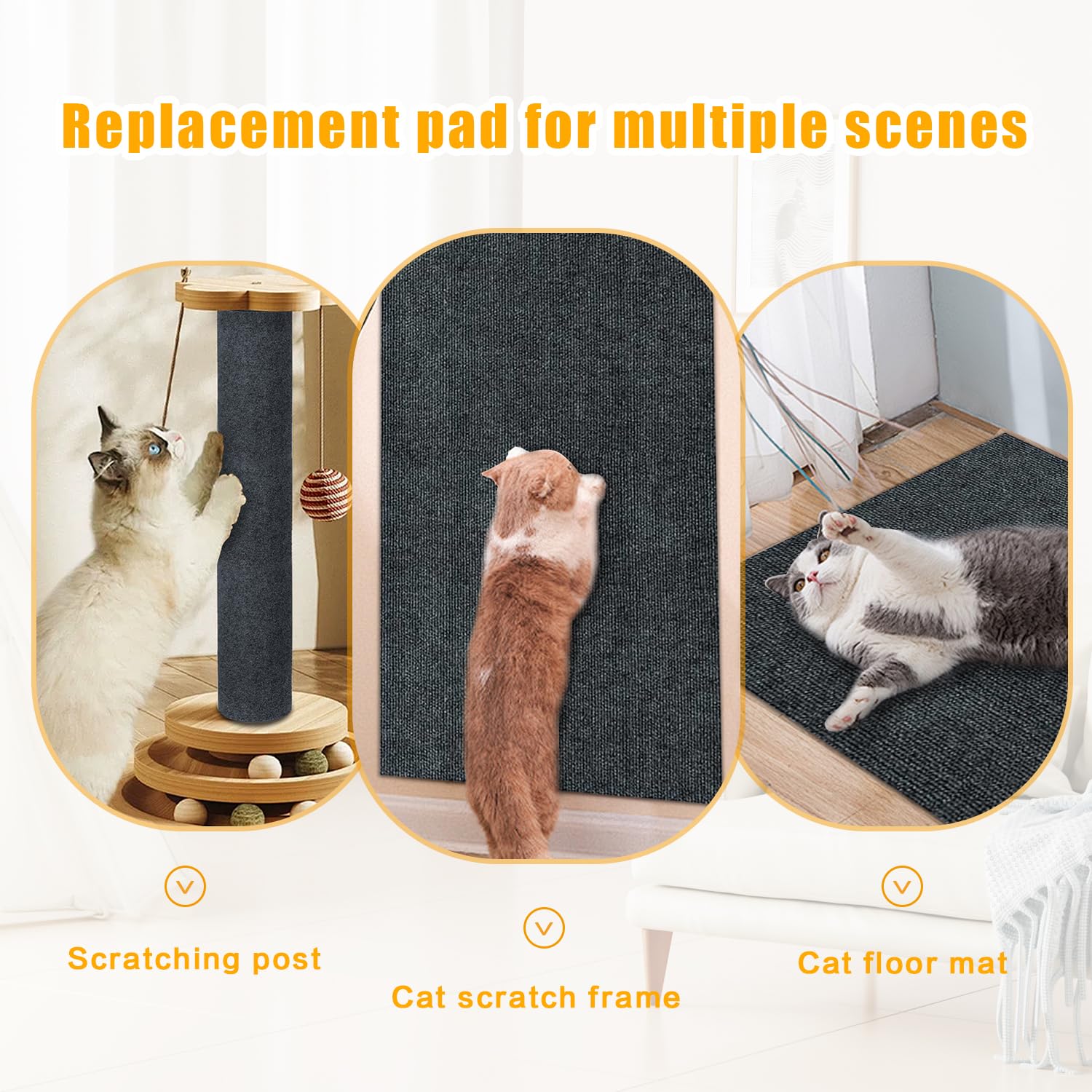 GMEZZO Protector de muebles para gatos, instalación sin herramientas