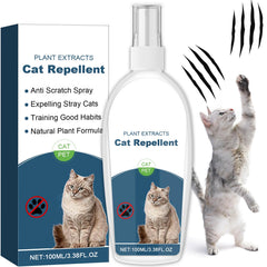 Gnaye repelente para gatos: rociado suave para evitar rayones en muebles