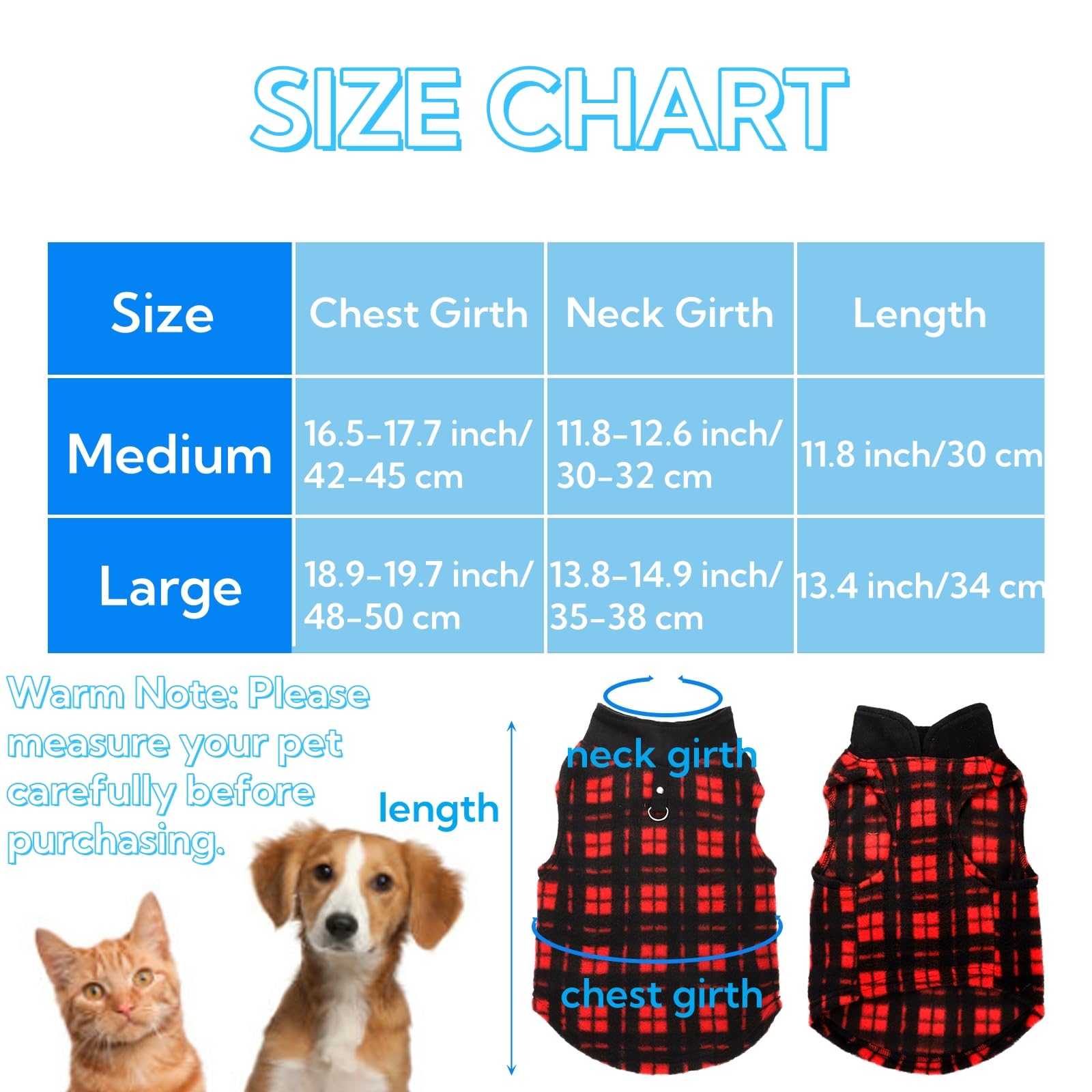 Goaste suéter para perros, cierre tipo jersey, facilita vestirse.
