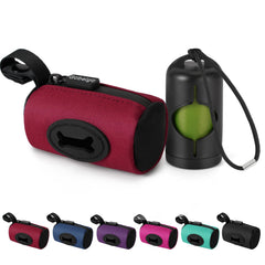 Gobeigo dispensador de bolsas para perro en rojo facilita la recogida rápida