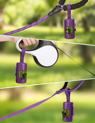 Correa de silicona compatible con cualquier correa de perro.