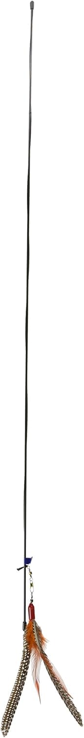 GoCat Da Bird con palo de 36 pulgadas para juego activo del gato.