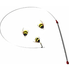 GoCat juguete interactivo para gatos con Da Bee, perfecto para sesiones de juego.
