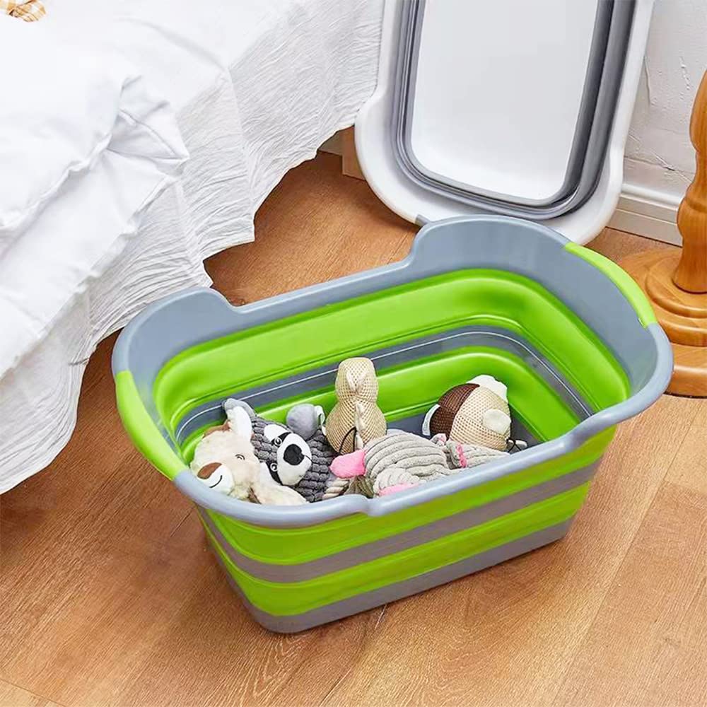 Goderewild capacidad-27l-banera, uso versátil para lavado y almacenamiento.
