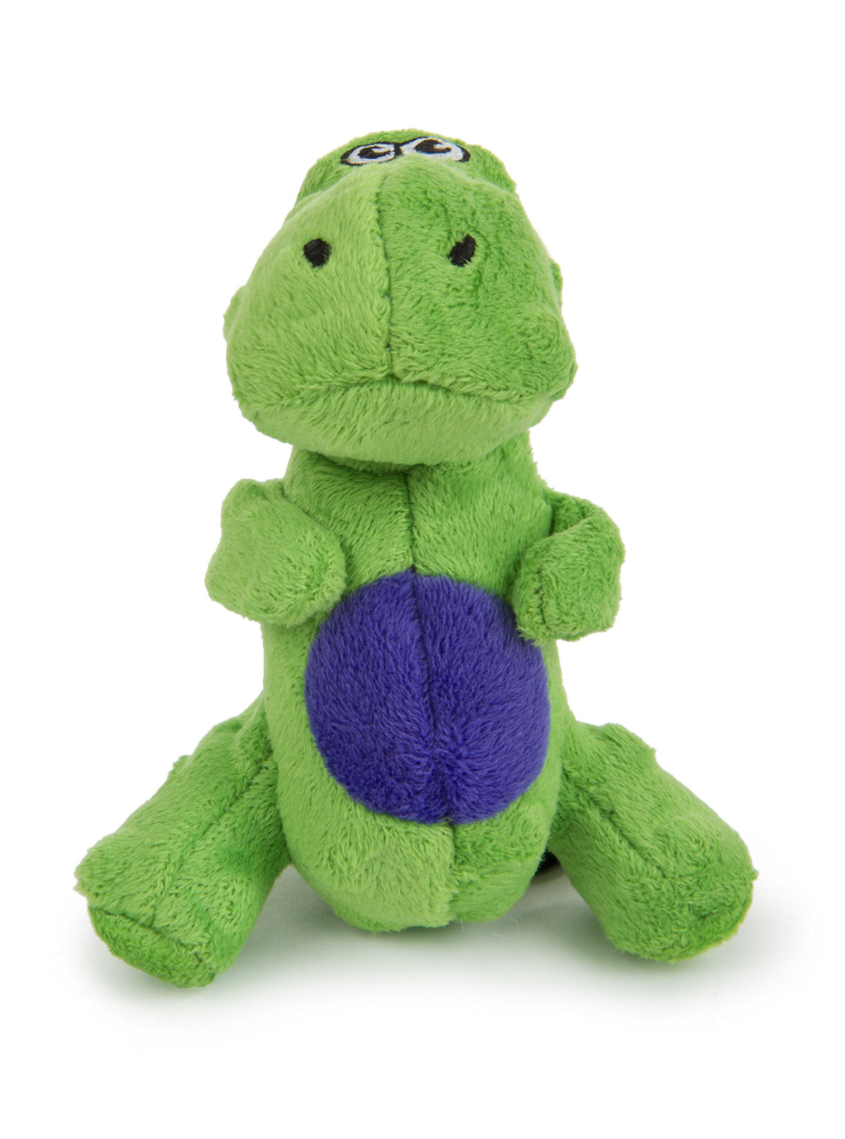 goDog Dinos T-Rex verde mini con sonajero para juego interactivo
