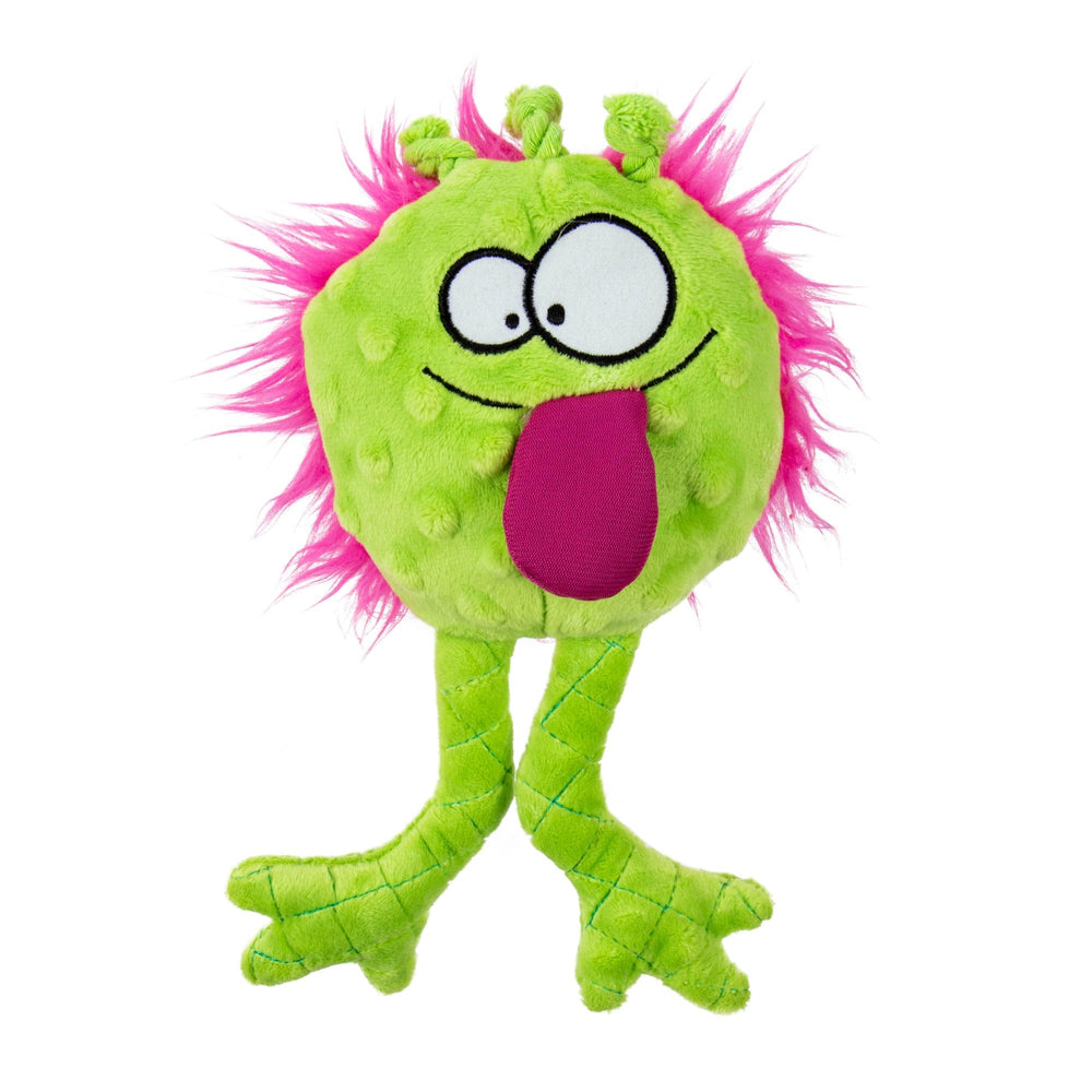 goDog PlayClean Gérmenes con chirrido, peluche suave para juego y consuelo diario.