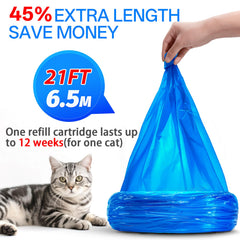 Godyoy bolsas recambio para arenero compatibles con Litter Genie Standard, uso prolongado.