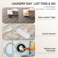 Uso doble para sofá y cama con funda gogobunny