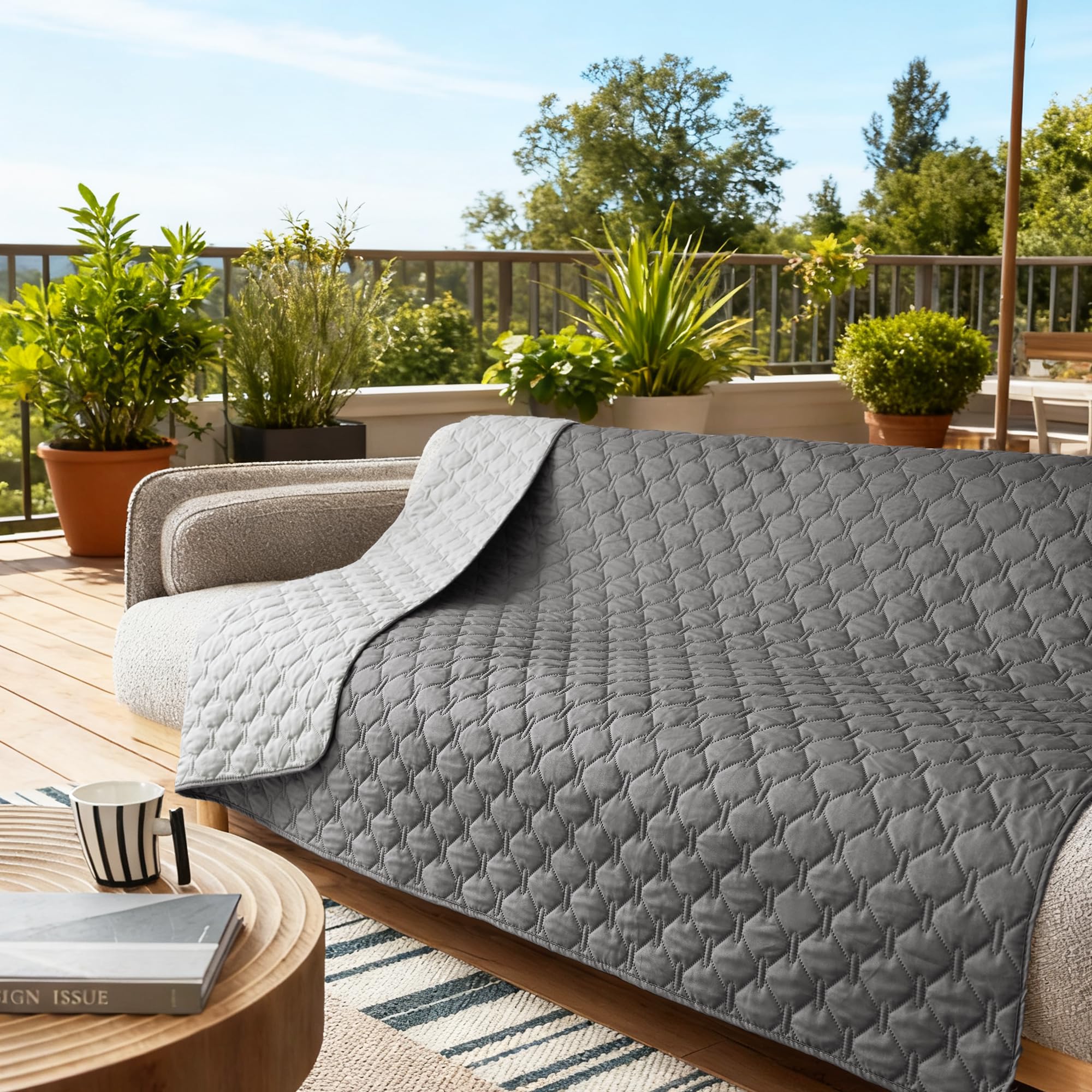 Gogobunny cobertor ideal para picnic y viajes