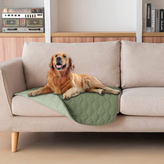 Cobertor impermeable gogobunny de doble cara para sofá y mascota, protección total.