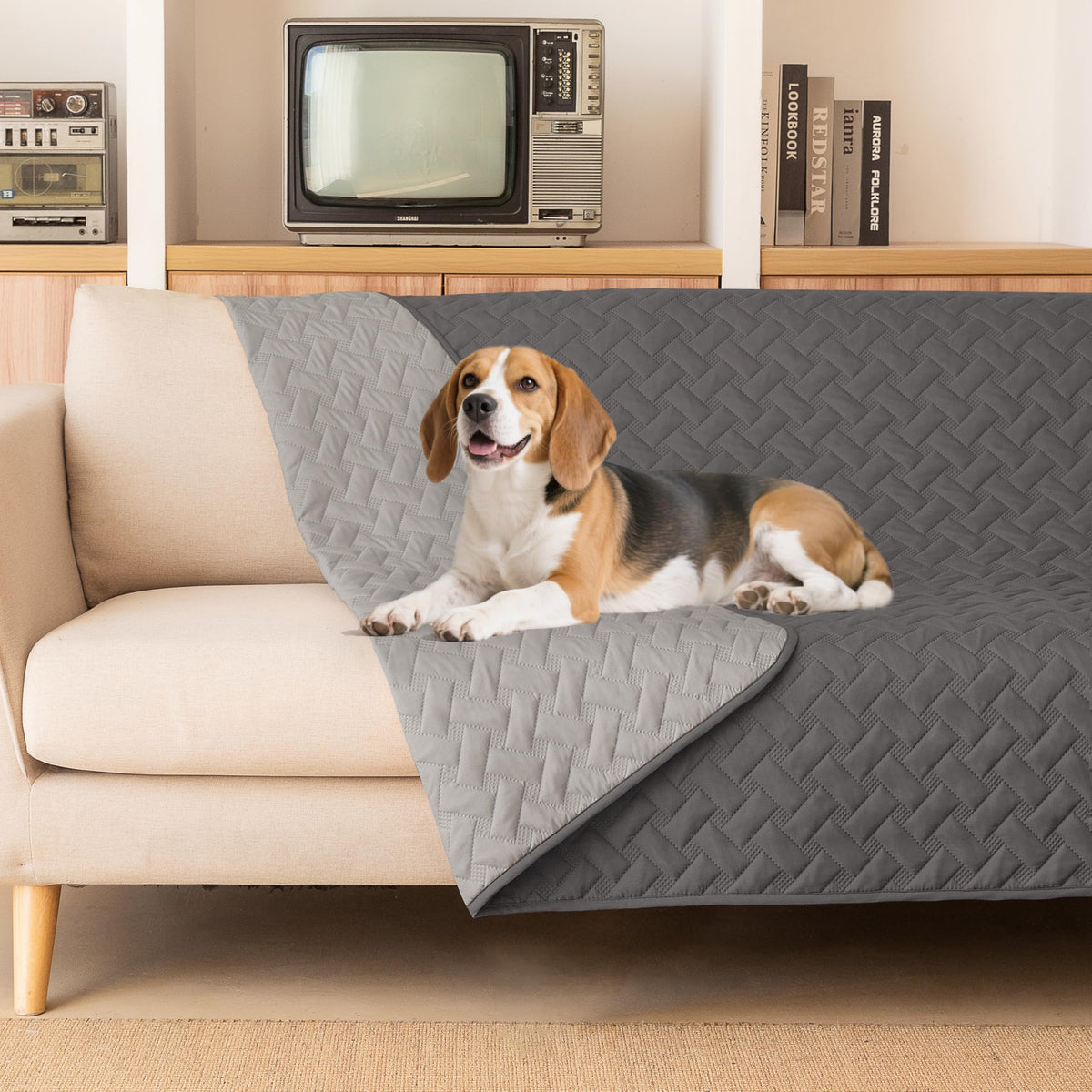 gogobunny-cobertor-perro-impermeable-doble-cara protege el sofa de líquidos
