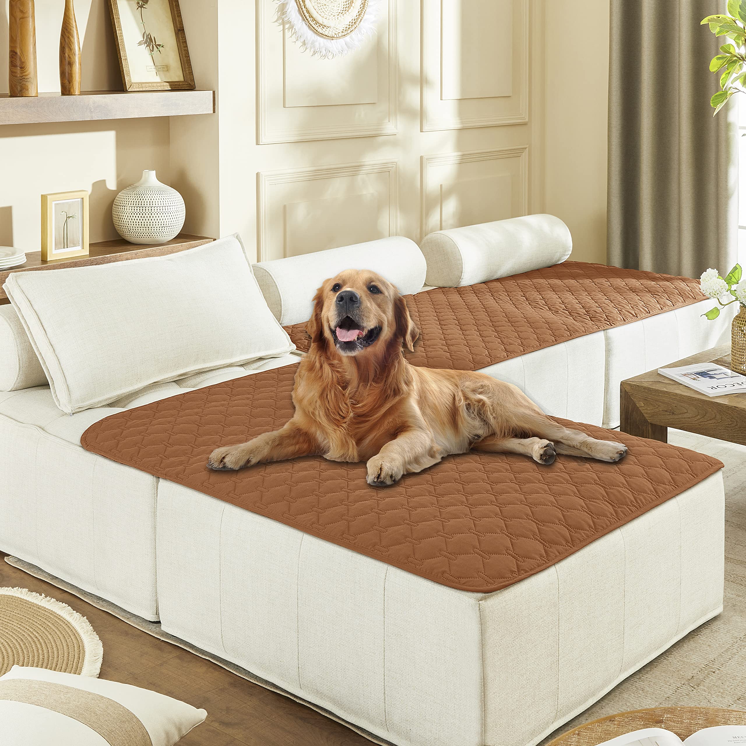 Funda gogobunny cama-perro-doble-cara-impermeable protege muebles