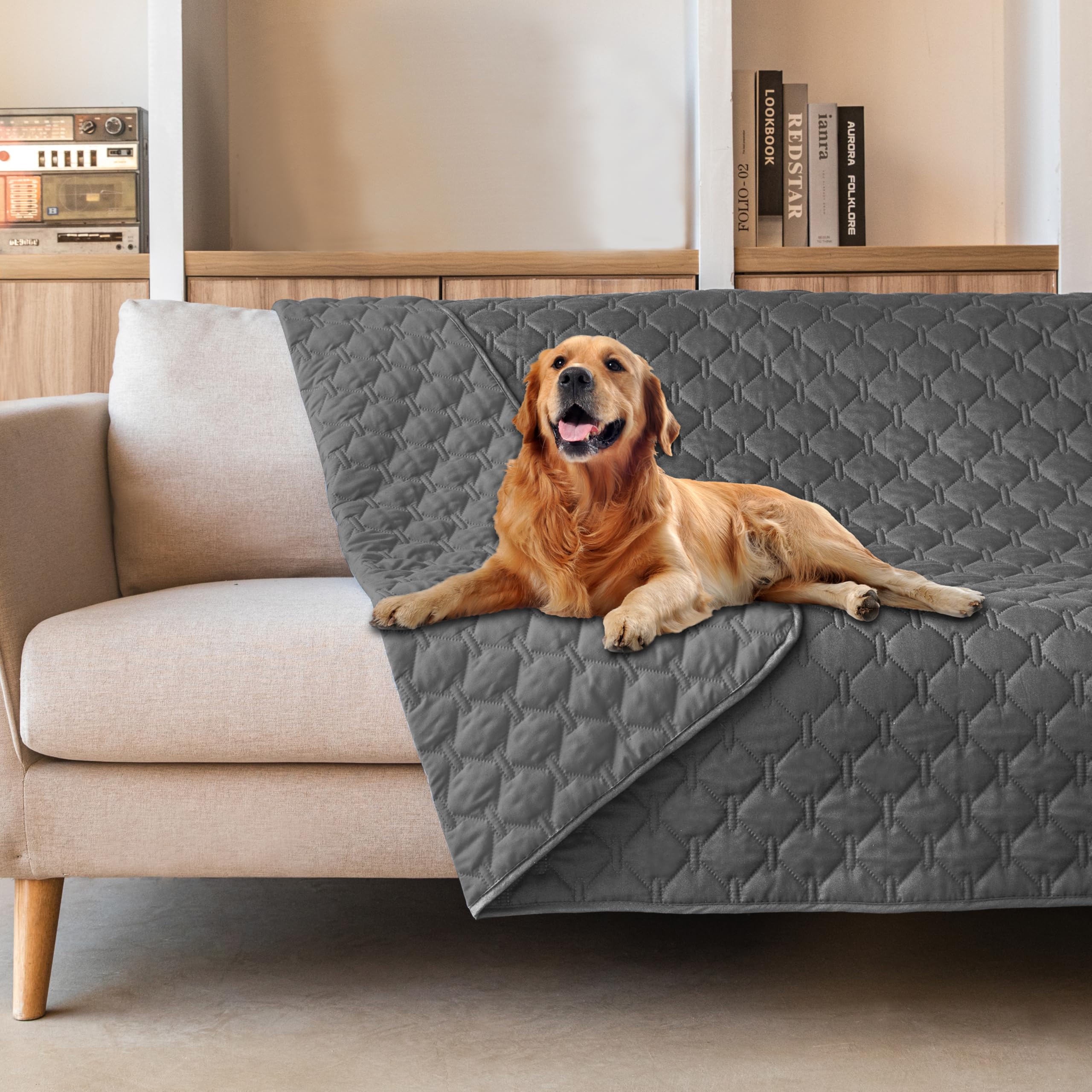 gogobunny cobija-impermeable protege muebles de arañazos y derrames.