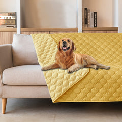 Funda impermeable doble cara gogobunny para sofá, protege muebles
