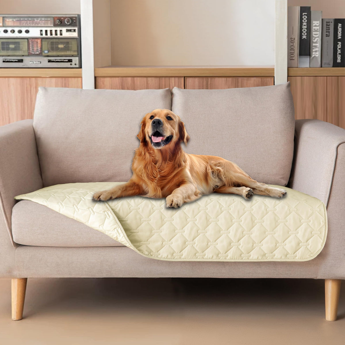 Funda impermeable gogobunny con doble capa protege sofás y muebles contra manchas