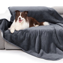 Gogobunny impermeable cubrecama 90x90 gris oscuro protege de derrames