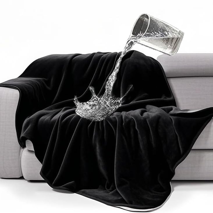 Gogobunny manta cama impermeable, protege cama y muebles de derrames.