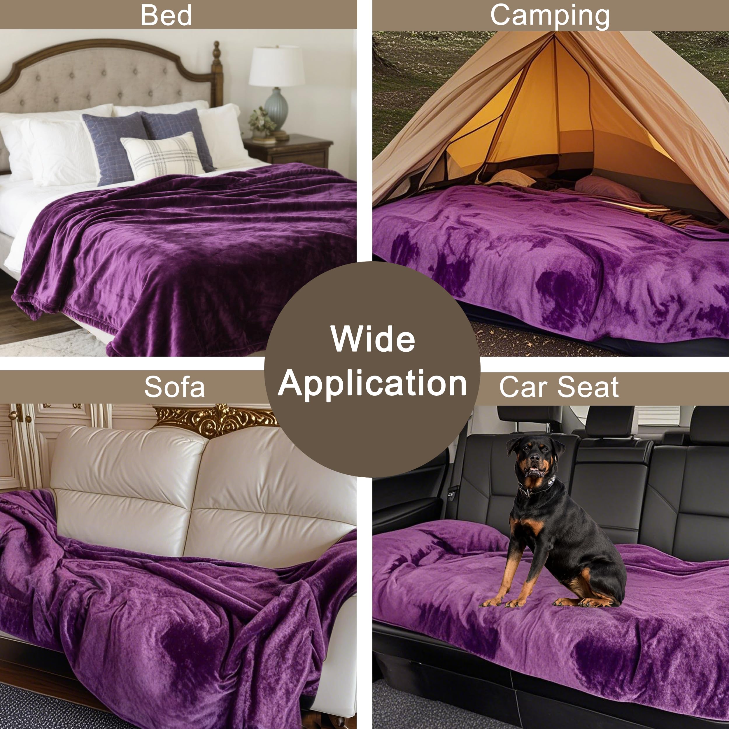 gogobunny manta-cama-sofa protege contra pelo y manchas.