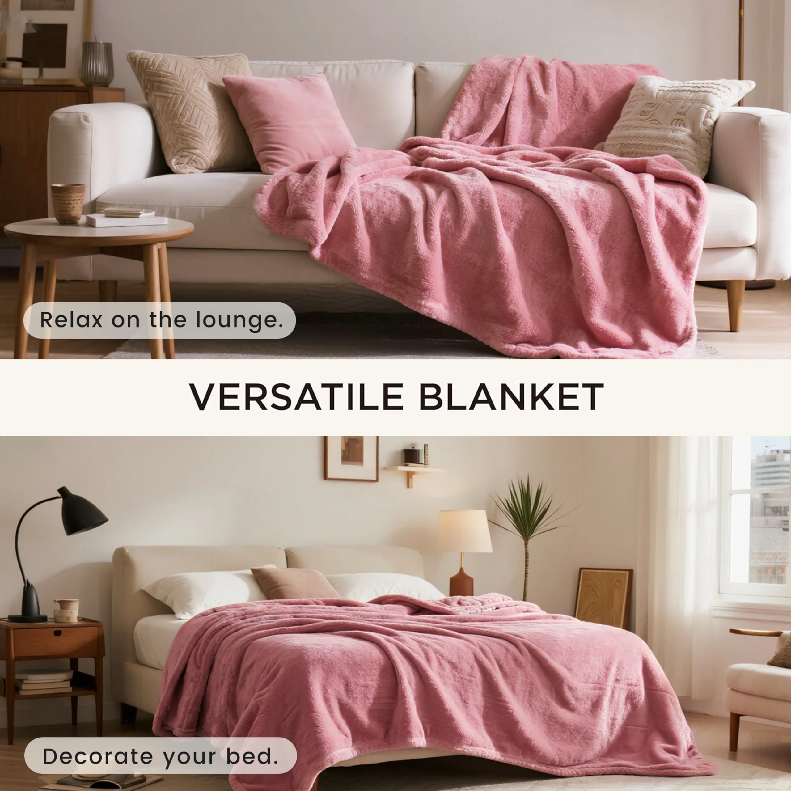Confort calmante gogobunny: superficie suave y reverso cálido.