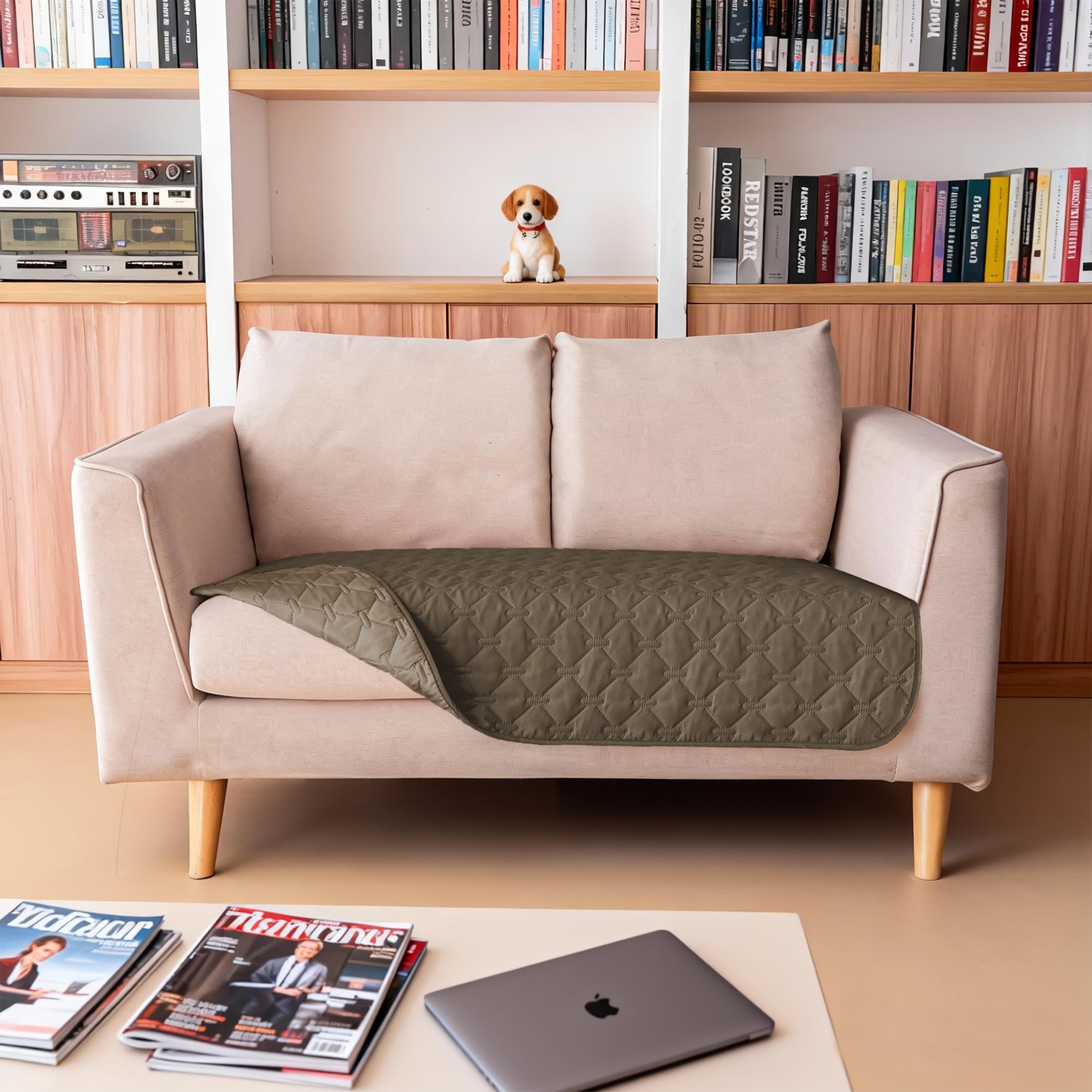 Manta de diseño ajedrez gogobunny reversible aporta estilo elegante a cualquier habitación