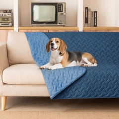 Manta gogobunny impermeable doble cara para mascotas, protege muebles de derrames.