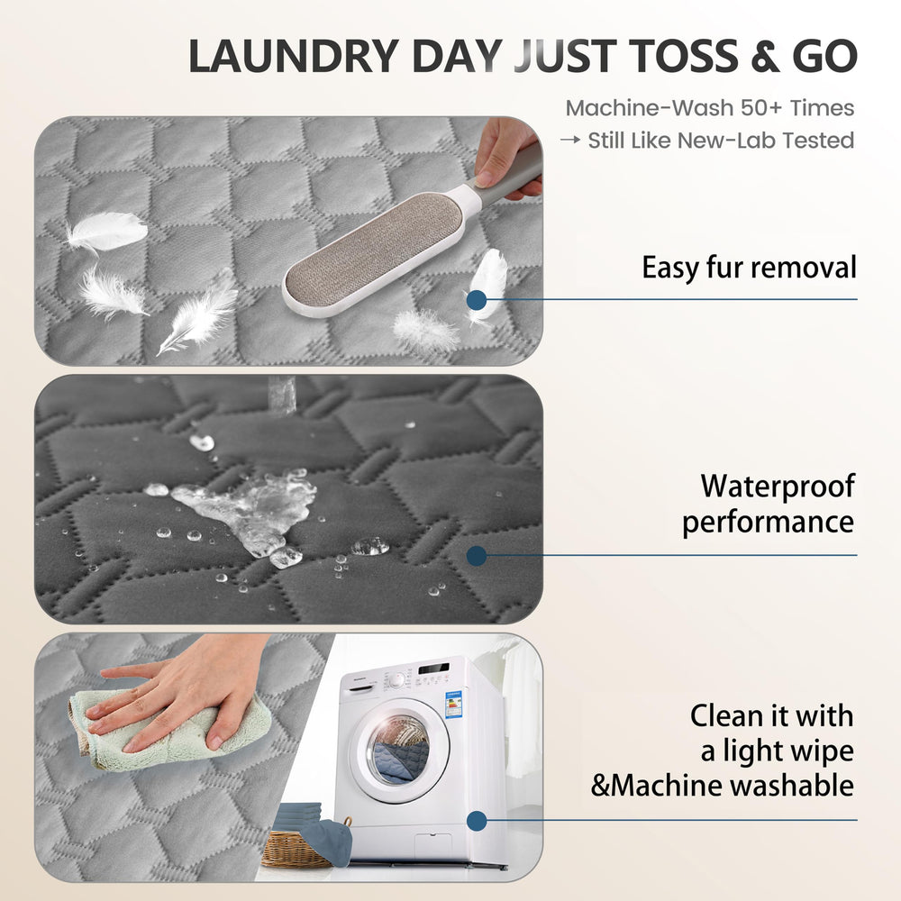 Gogobunny manta-facil lavado sin detergentes especiales