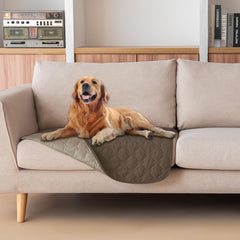 Gogobunny manta perro doble cara impermeable con diseño de cuadros para viajes