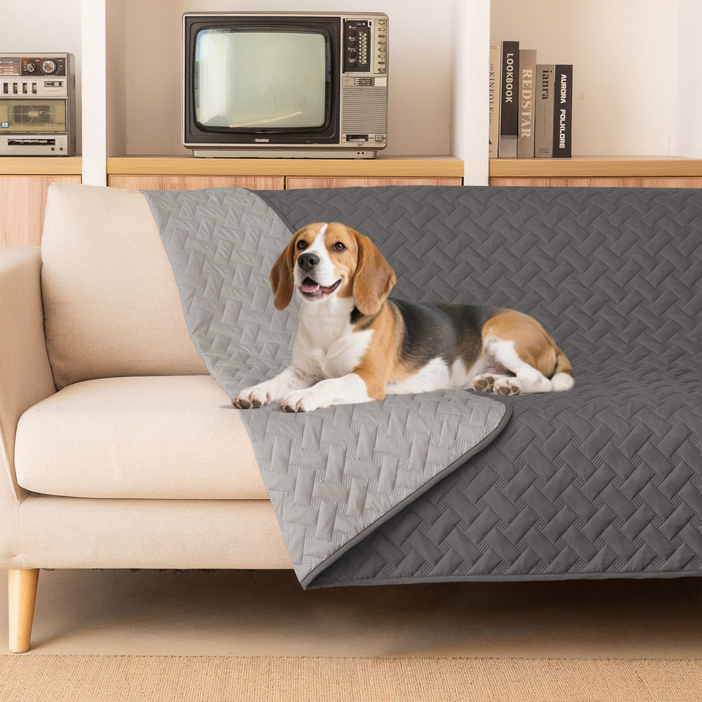 Manta gogobunny para perro de doble cara impermeable protege el mobiliario.