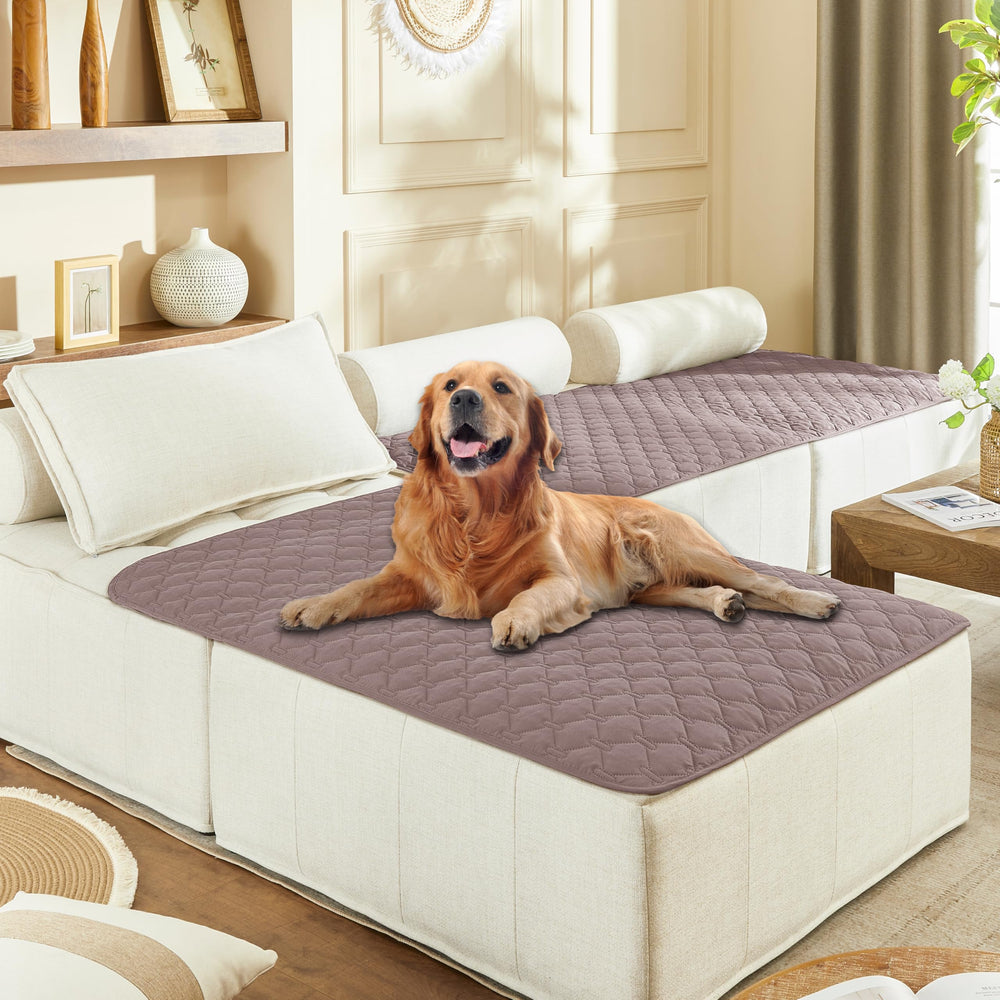 Manta impermeable gogobunny de doble cara 40x50, protege muebles y alfombras.