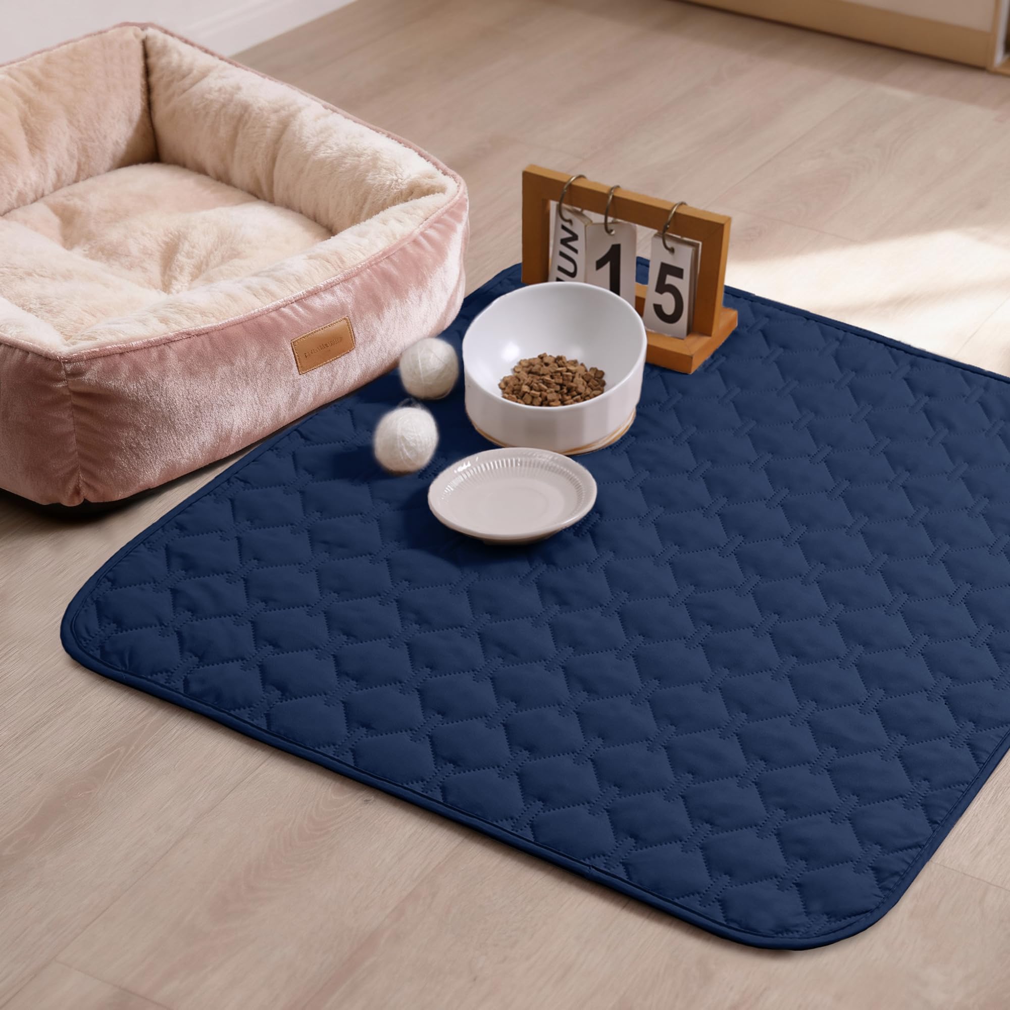 Manta gogobunny de doble cara azul claro, reversible y elegante.