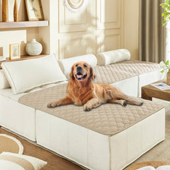 Manta impermeable gogobunny de doble cara protege muebles y suelos.