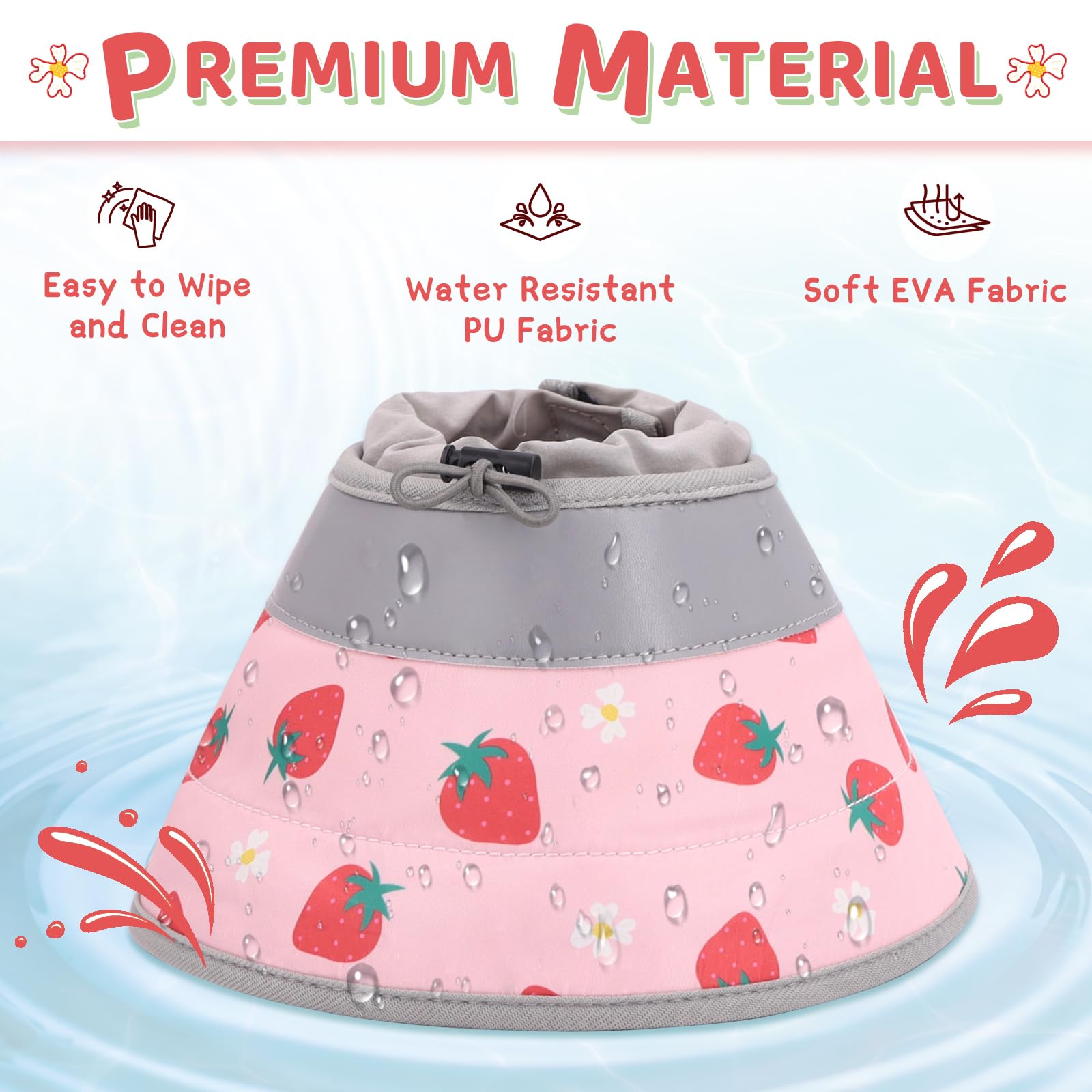 Material EVA y tela PU del cono GoGoPaw para gatos