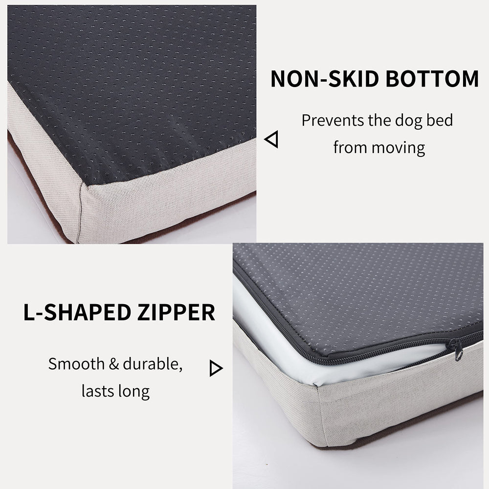 GOHOO PET base-antideslizante mantiene la cama estable.