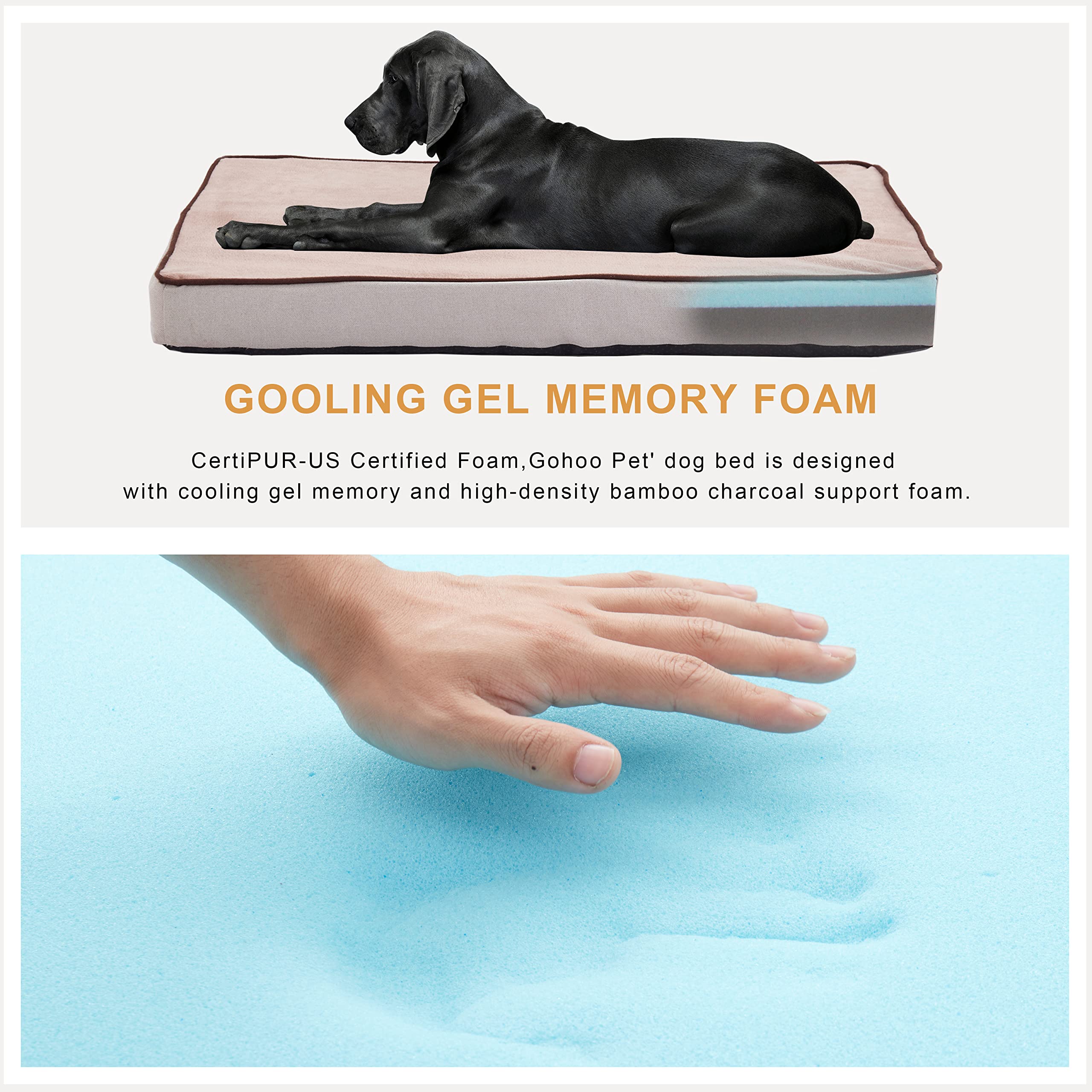 GOHOO PET forro-impermeable protege frente a líquidos y derrames.