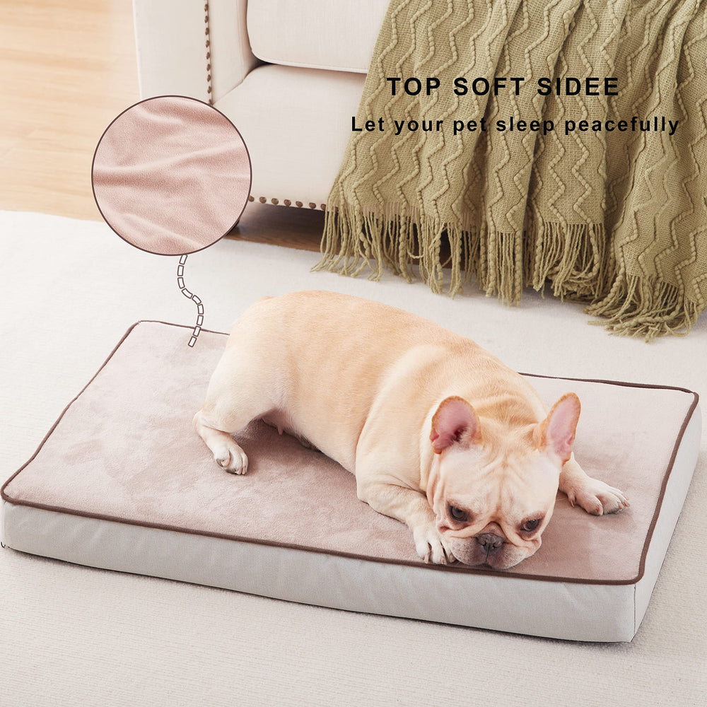 GOHOO PET cama-perro espuma-memoria refrescante para confort diario.