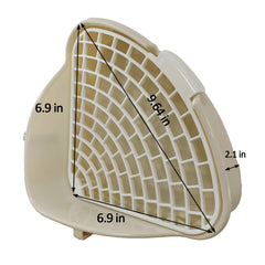 GOLDEAL caja de latrín para conejo bebé, diseño estable y fácil limpieza.