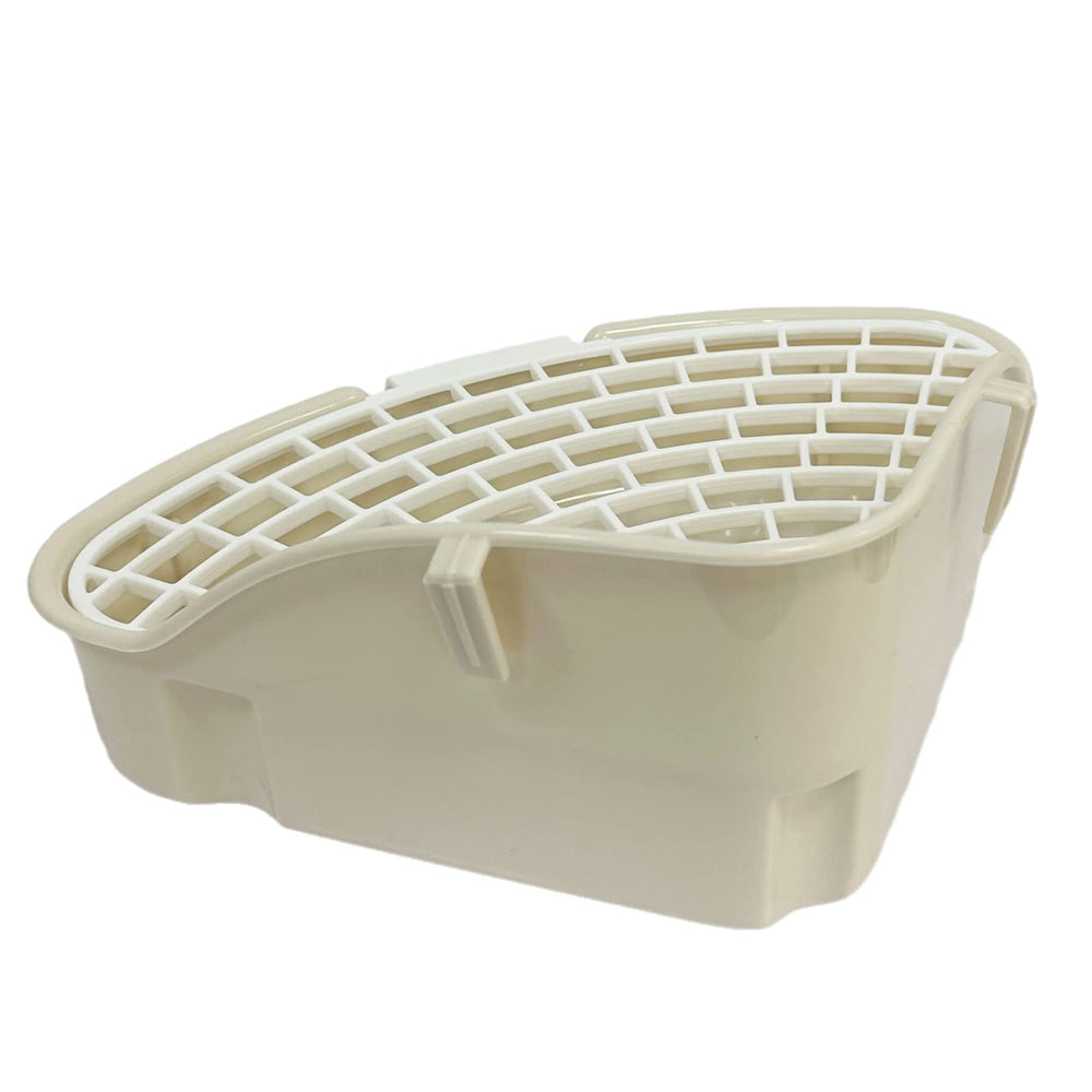 GOLDEAL caja de latrín para jerbo, diseño compacto para jaulas pequeñas.