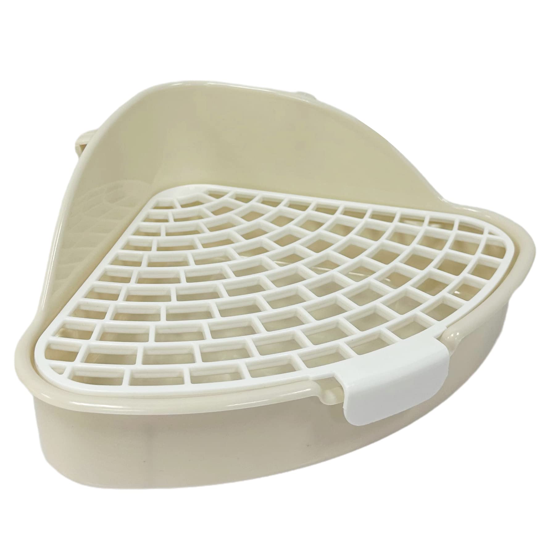 GOLDEAL entrenador de baño en jaula para conejo, ayuda a hábitos limpios.