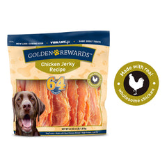 Golden Rewards alto en proteína y bajo en grasa, snack saludable para perro.