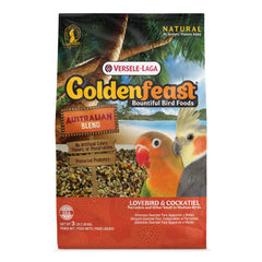 Goldenfeast VL mezcla australiana, bolsa de 3 lb para aves pequeñas.