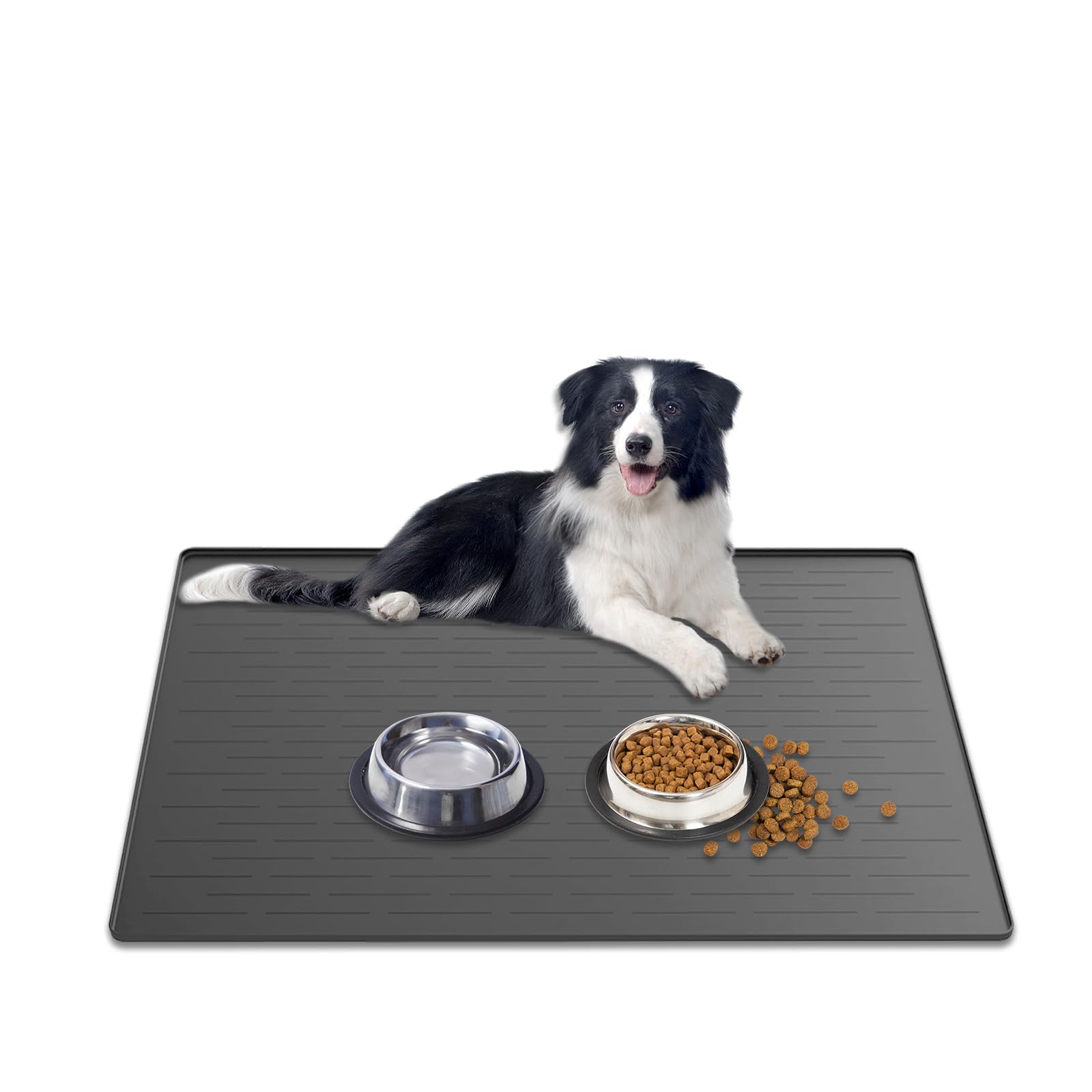 Goldleaf alfombrilla grande para alimentación de perros, mantiene área limpia durante las comidas.