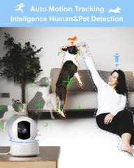 GOLSPARK detección automática de movimiento humano y mascotas para alertas rápidas