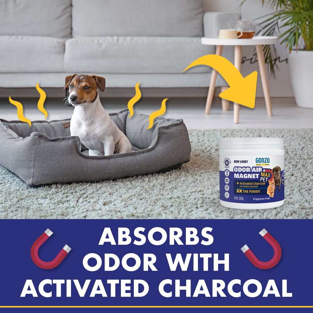 Gonzo Natural Magic Carbón Activado seguro para mascotas y niños: cuidado en casa
