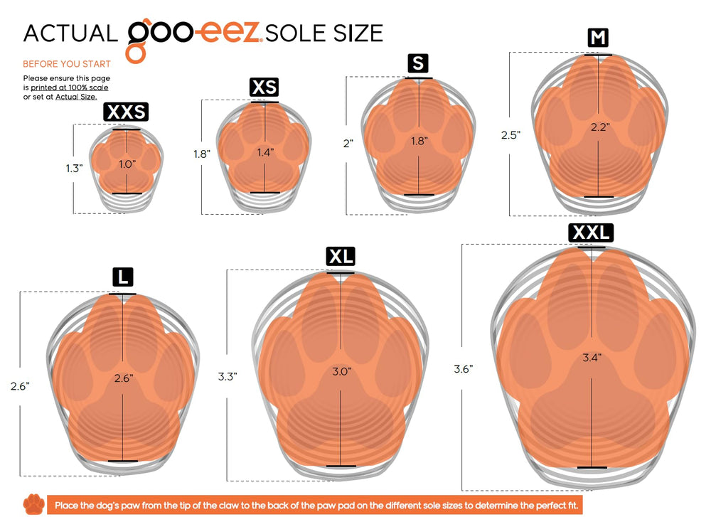 Goo-eez Lites negro (L), botitas duraderas para perros activos.