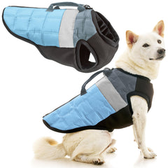 Arnés Gooby elevador de chaleco azul, talla XL, ideal para paseos seguros.