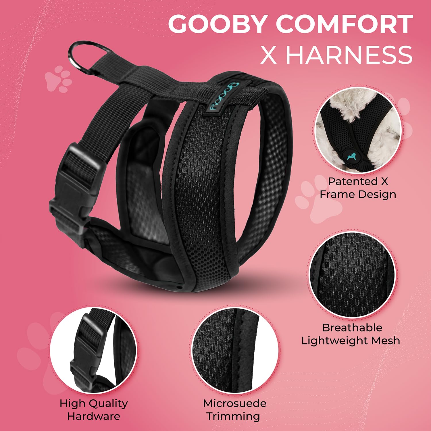 Gooby Comfort X, malla ligera mantiene la comodidad durante caminatas largas