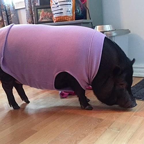 Gooby Stretch Fleece Sweater para razas grandes, mantiene calor sin limitar movilidad