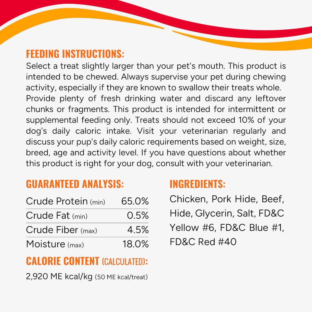Good'n'Fun Triple Flavor Wings, masticación supervisada en casa.