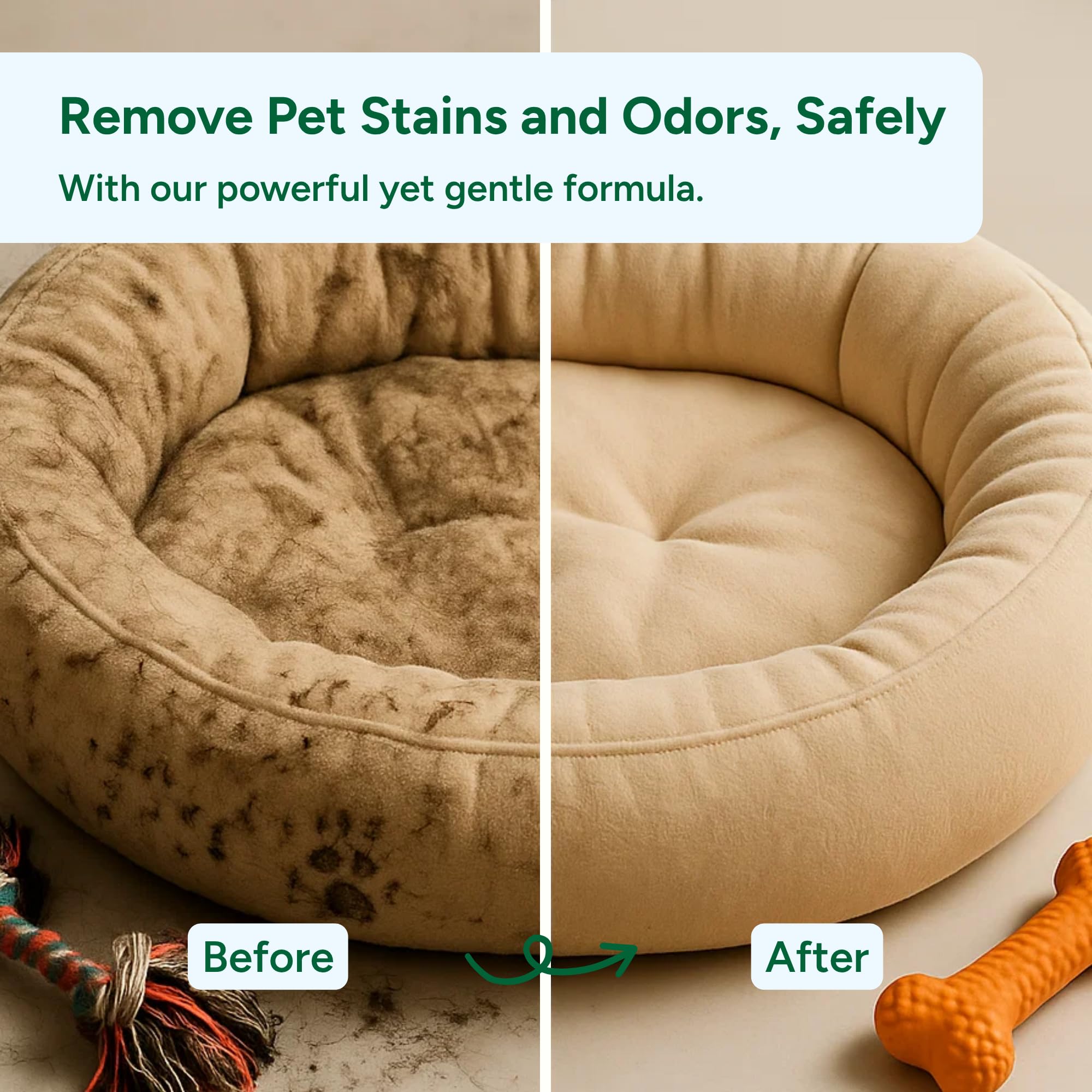 Good Natured Brand opción ecológica y biodegradable para limpieza de mascotas